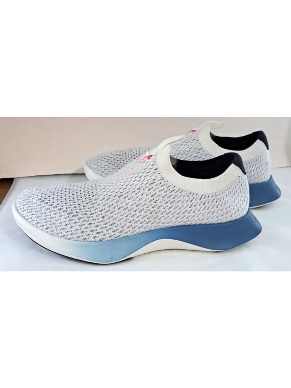 Allbirds Women's 9 Tree Dasher Blizz Multi Basin Blue Mesh Slip-On Flats